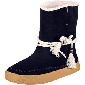 Toms Vista women's boots blue navy 8